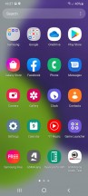 One UI 3.1 and navigation options - Samsung Galaxy A22 review