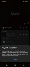 Samsung Music Share - Samsung Galaxy A52 review