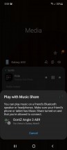 Samsung Music Share - Samsung Galaxy A52 review