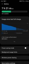 Battery life (usage since last charge/screen time per calendar day) - Samsung Galaxy Note20 Ultra long-term review