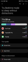 Battery life (usage since last charge/screen time per calendar day) - Samsung Galaxy Note20 Ultra long-term review