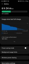 Battery life (usage since last charge/screen time per calendar day) - Samsung Galaxy Note20 Ultra long-term review