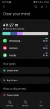 Battery life (usage since last charge/screen time per calendar day) - Samsung Galaxy Note20 Ultra long-term review