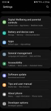 One UI 3.0 Settings - Samsung Galaxy Note20 Ultra long-term review