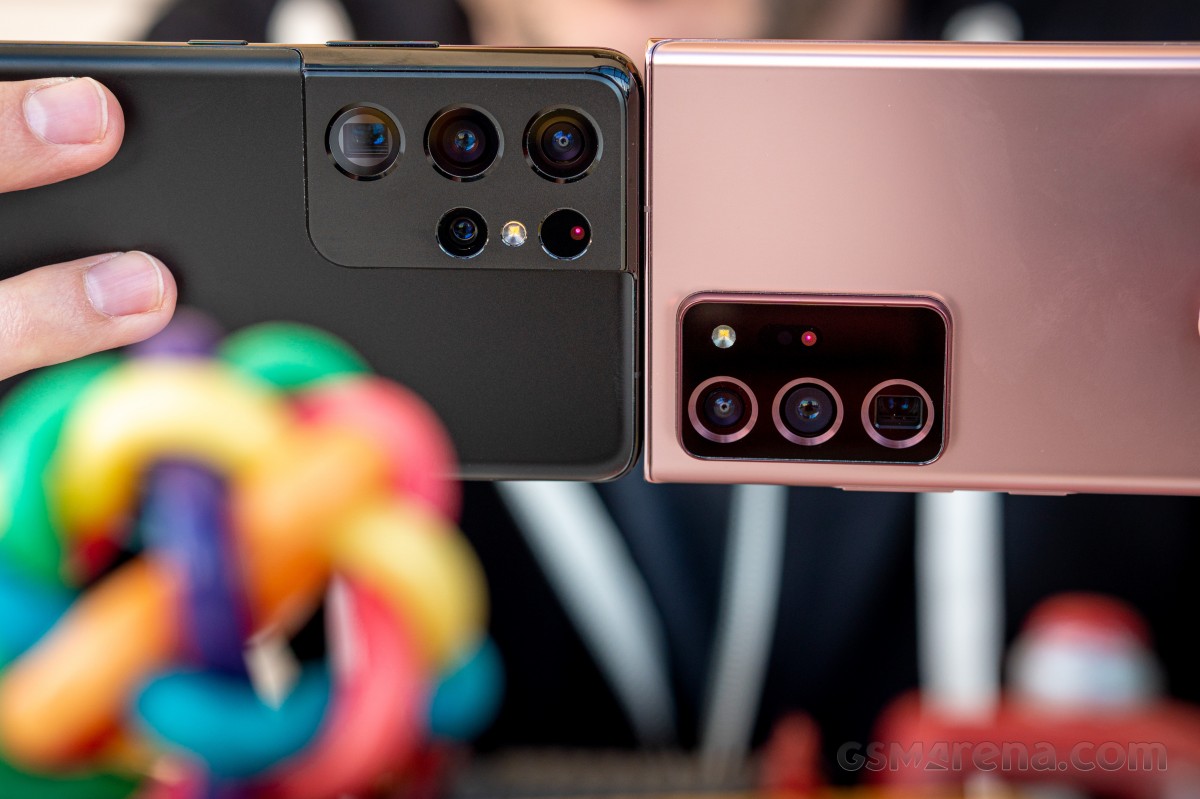 Samsung Galaxy Note20 Ultra vs. S21 Ultra camera comparison