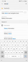 Settings menu - Samsung Galaxy S20+ long-term review