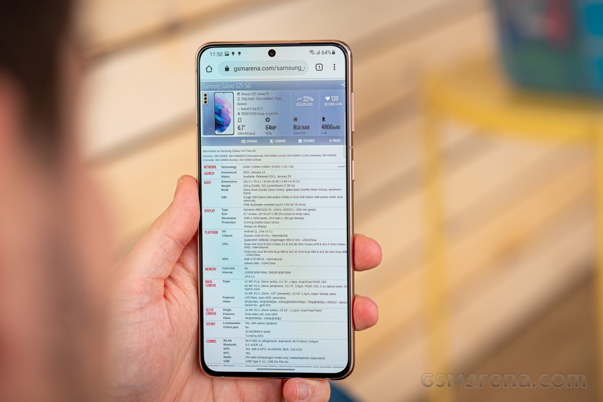 Samsung Galaxy S21 Plus: análisis
