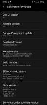 Current software - Samsung Galaxy S21 Ultra long-term review