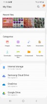 File manager - Samsung Galaxy S21 Ultra review