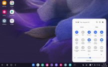 The DeX View desktop - Samsung Galaxy Tab S7 FE review