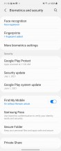 Biometrics and security - Samsung Galaxy Z Flip3 5G review