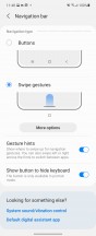 Navigation options - Samsung Galaxy Z Flip3 5G review