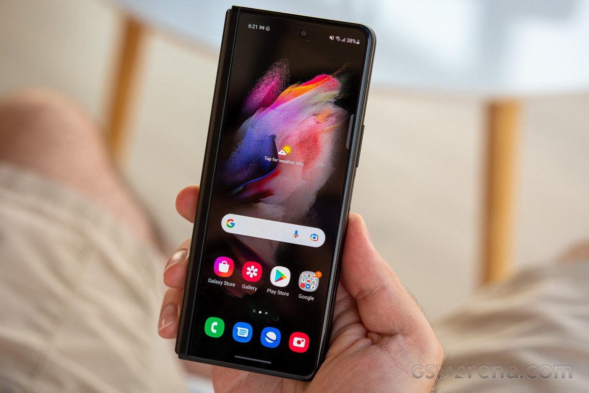 Samsung Galaxy Z Fold3 5G review: Lab tests: display, battery life,  charging speed, speakers