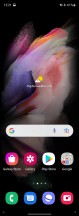 Cover home screen - Samsung Galaxy Z Fold3 5G review