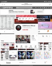 Manipulating individual apps in a multi-window configuration - Samsung Galaxy Z Fold3 5G review