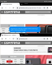 Chrome new window option on the Z Fold3 - Samsung Galaxy Z Fold3 5G review