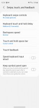 Samsung keyboard options - Samsung Galaxy Z Fold3 5G review