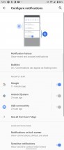 Notification settings - Sony Xperia 1 III review