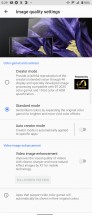 Display settings - Sony Xperia 1 III review
