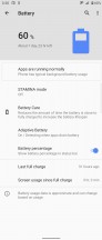 Battery settings - Sony Xperia 10 III review