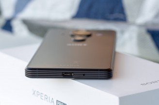 USB-C port and a mic on the bottom - Sony Xperia Pro-I review