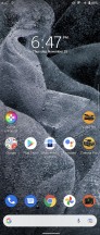 Homescreen - Sony Xperia Pro-I review