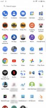 App drawer - Sony Xperia Pro-I review