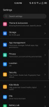 Home screen, notification shade, recent apps, settings menu - Tecno Phantom X review