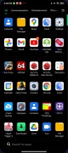 Home screen, app drawer, standard notification shade - Xiaomi Black Shark 4 review