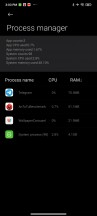 Performance and power management menu - Xiaomi Black Shark 4 review