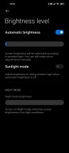 Display settings - Xiaomi Mi 10T Pro long-term review
