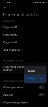 Biometrics settings - Xiaomi Mi 10T Pro long-term review