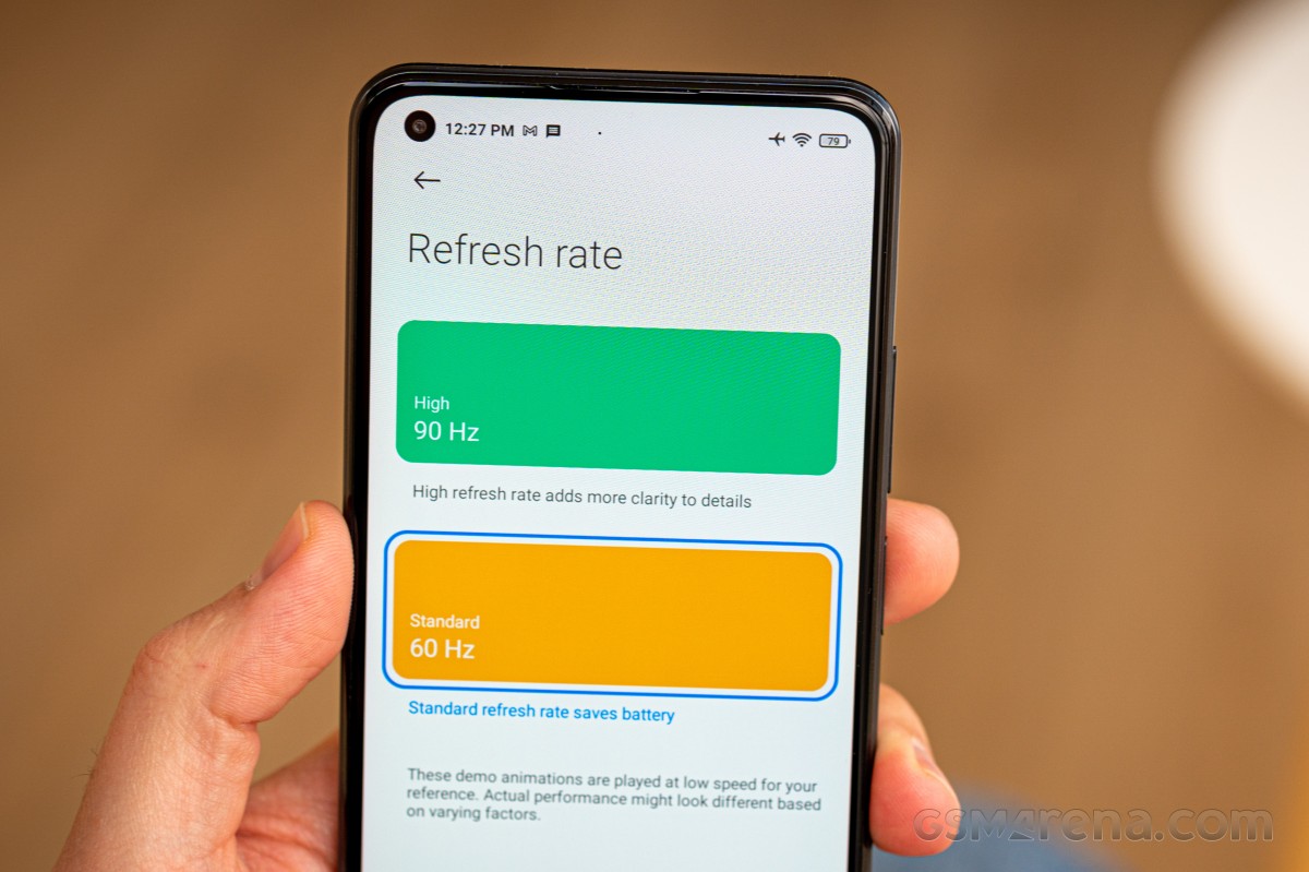 mi 11 lite 5g ne refresh rate
