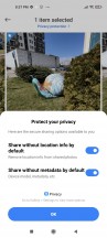 Privacy Settings - Xiaomi Mi 11 Lite review