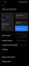 Current software - Xiaomi Mi 11 long-term review