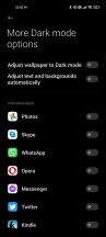 Dark mode settings - Xiaomi Mi 11 long-term review