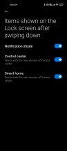New Control Center, no more toggles in Notification pane - Xiaomi Mi 11 long-term review