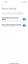 Privacy Settings - Xiaomi Mi 11 Ultra review