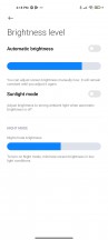 Display settings - Xiaomi Mi 11 Ultra review