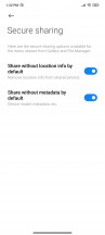 Privacy Settings - Xiaomi Mi 11i/Mi 11X Pro review