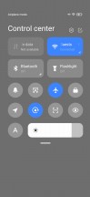 Home screen, notification shade, Control center, general settings menu - Xiaomi Redmi 9T  review