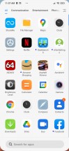 App drawer and app drawer settings - Xiaomi Redmi 9T  review