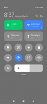Control Center - Xiaomi Redmi Note 10 5G review