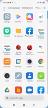 App drawer - Xiaomi Redmi Note 10 Pro review