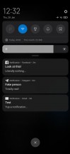 Traditional Android notification shade - Xiaomi Redmi Note 9T review