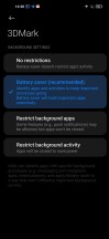 Battery menu and settings - Xiaomi Redmi Note 9T review