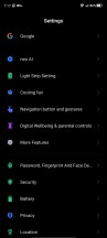 Home screen, notification shade, recent apps, general settings menu - ZTE nubia Red Magic 6 review