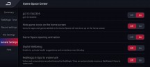 Additional Game Space settings - ZTE nubia Red Magic 6 review