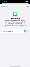 Focus filters - Apple Iphone 14 Plus review