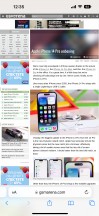 Safari - Apple iPhone 14 Plus review
